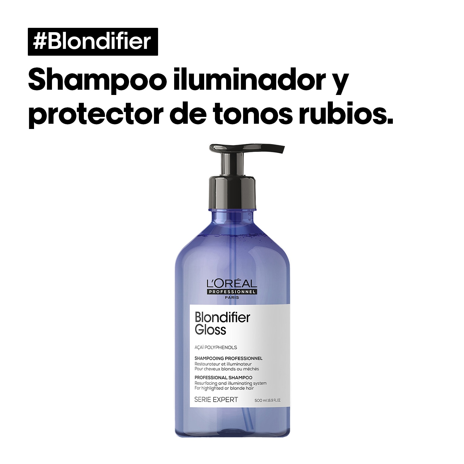 SHAMPOO BLONDIFIER (SHAMPOO PARA CABELLO RUBIO)